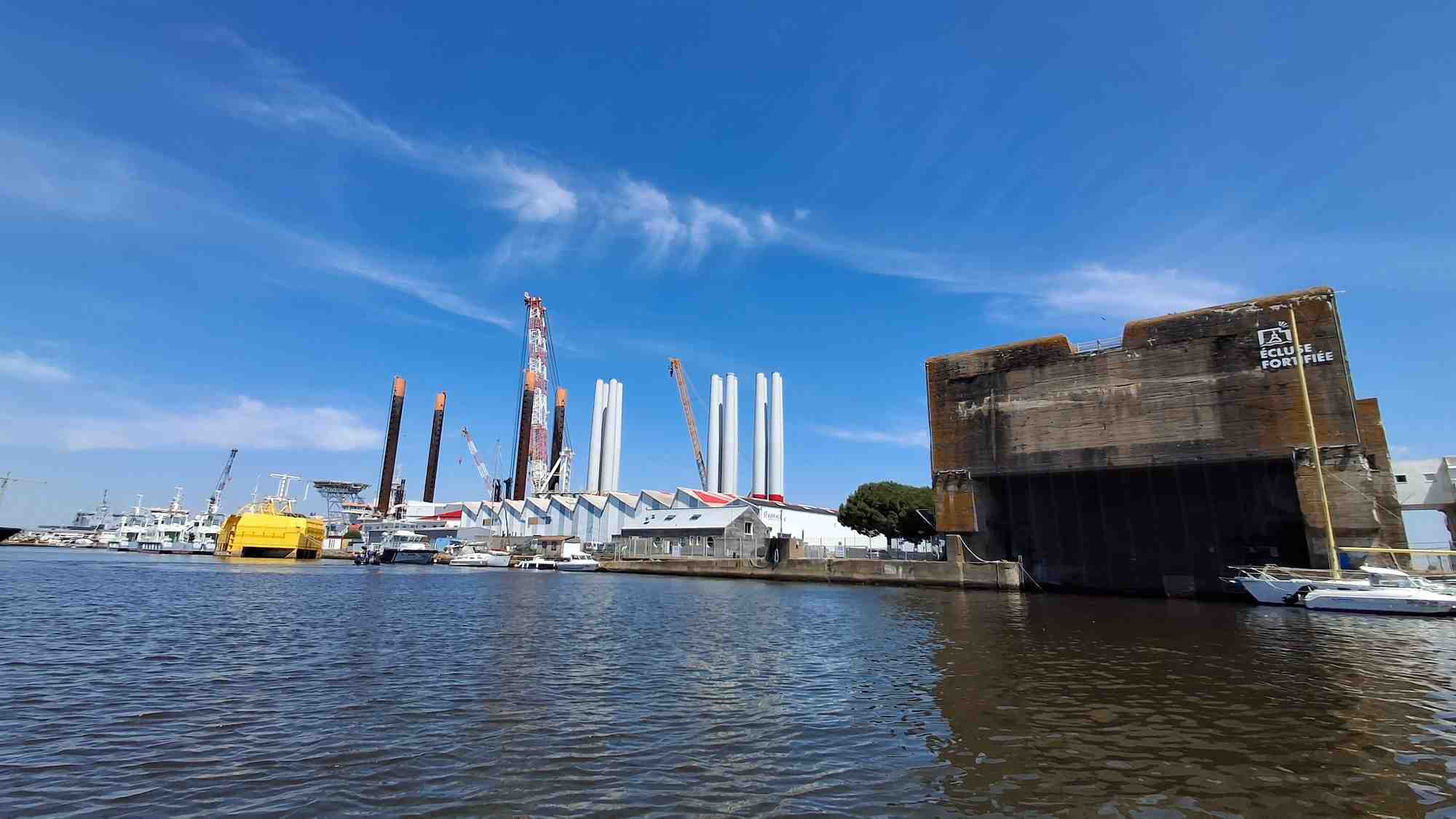 Le port de Nantes Saint-Nazaire est le quatrième port français et le plus gros de la façade Atlantique.