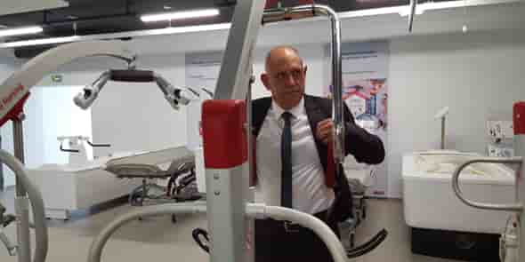 Michel Malgouyres, co-dirigeant de Scaleo Medical à Montpellier