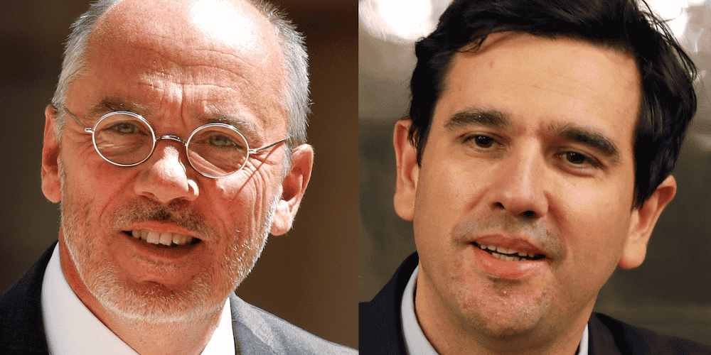 Sébastien Soriano et Stéphane Richard