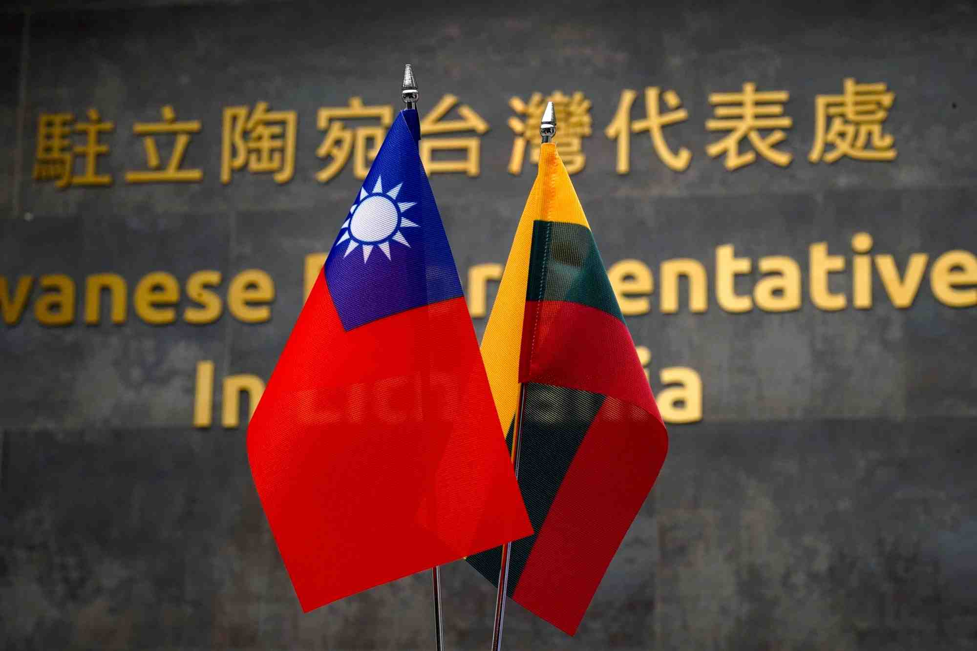 La lituanie va ouvrir une representation commerciale a taiwan a l'automne