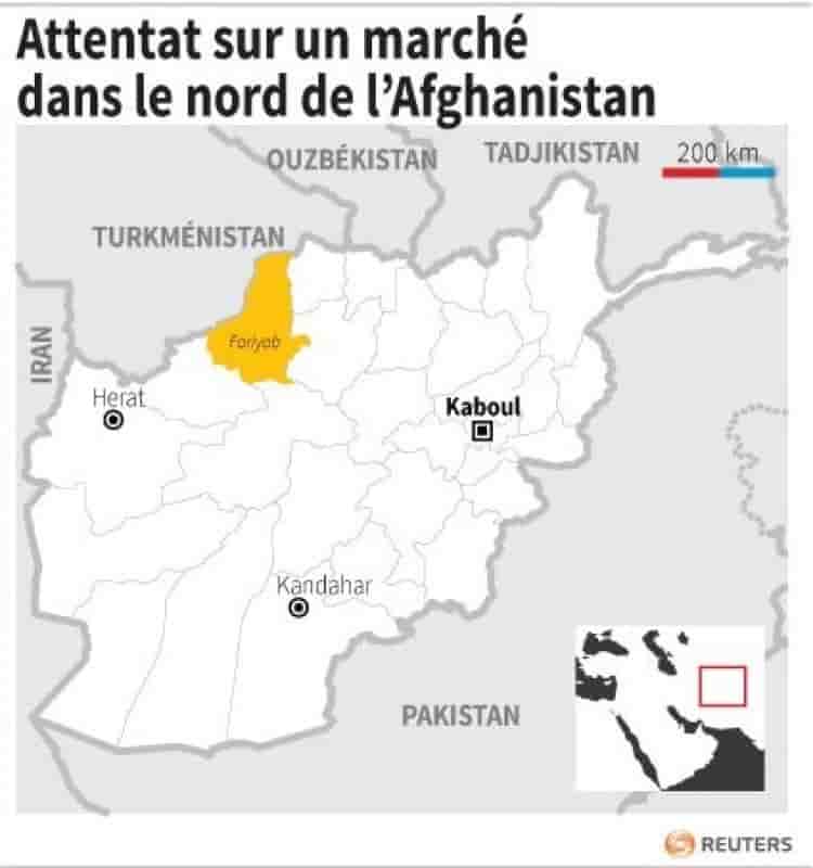 Attentat sur un marché en Afghanistan, 15 morts