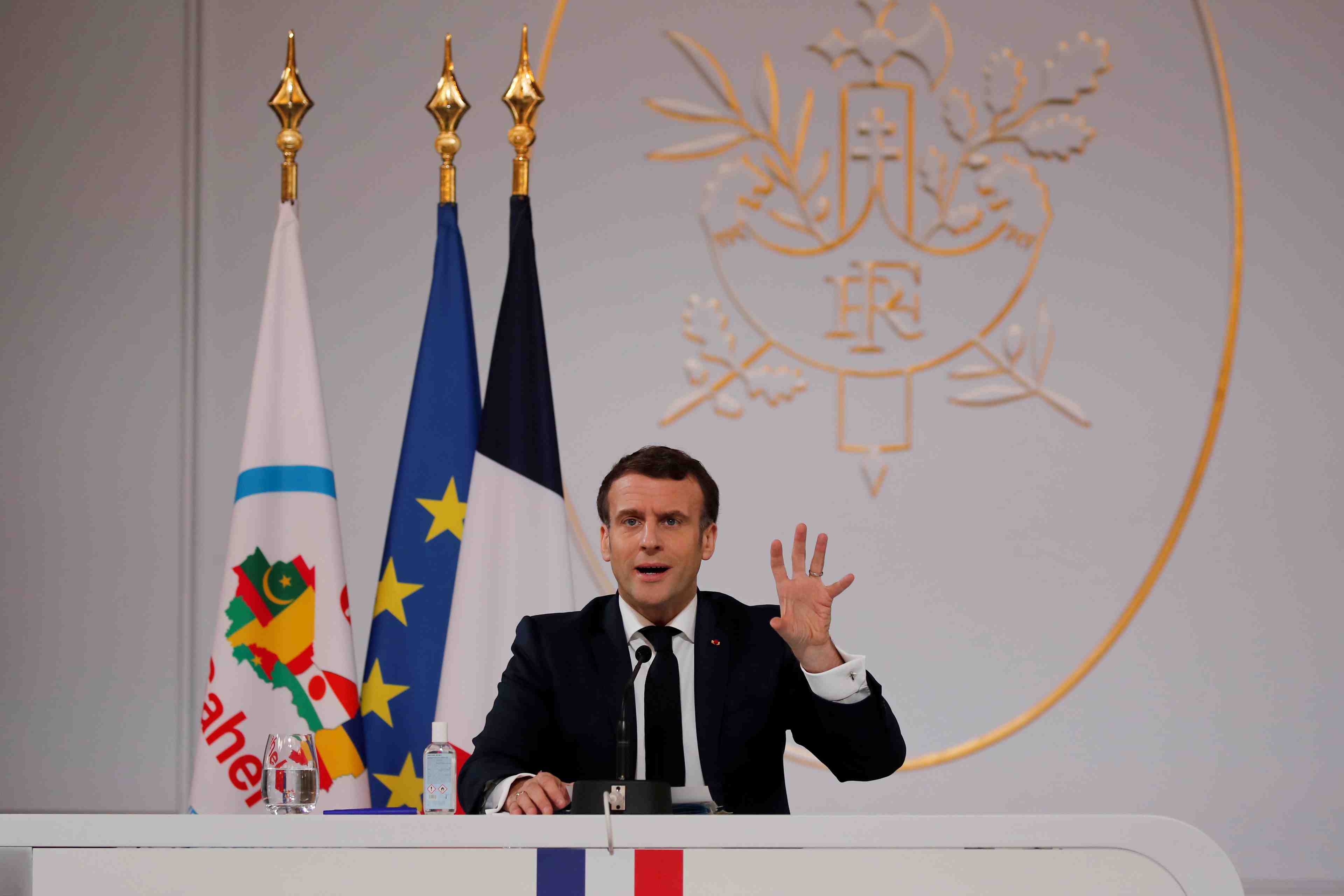 Sahel: il n'y aura pas d'ajustement immediat de la presence francaise, dit macron