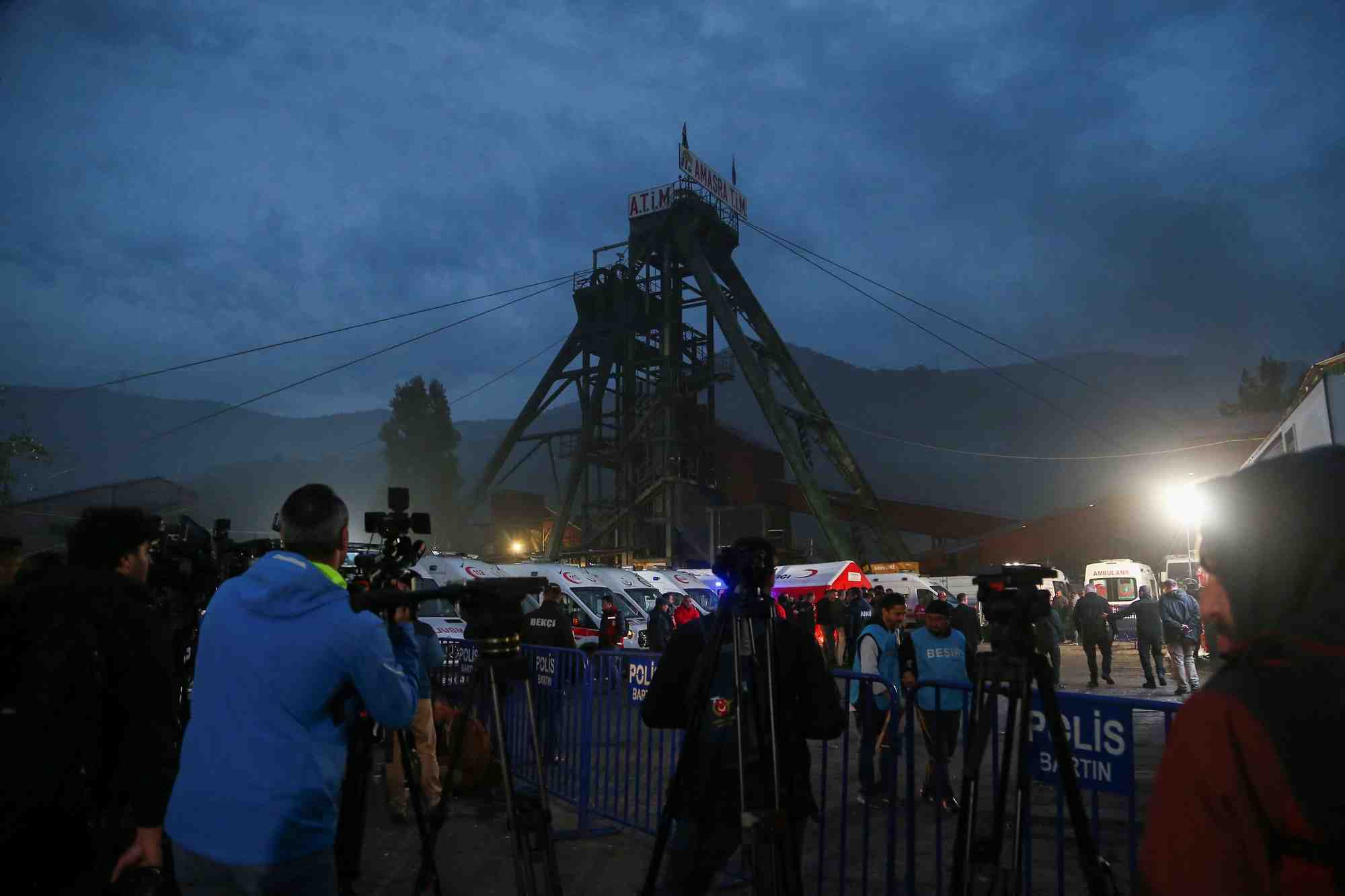 Explosion dans une mine de charbon dans le nord de la turquie