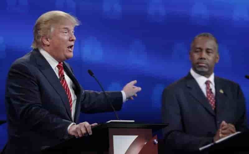 Donald trump attaque ben carson sur son passe