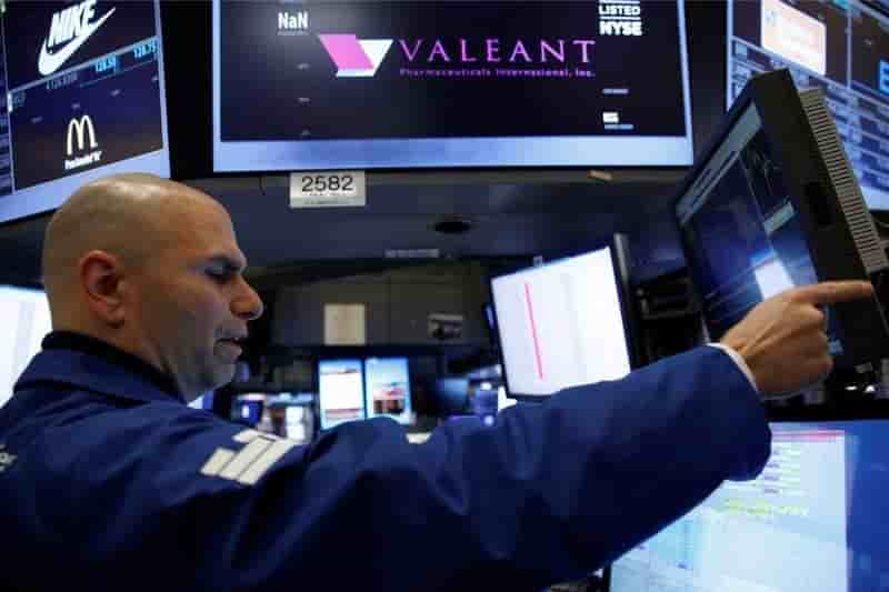 Valeant, a suivre a wall street