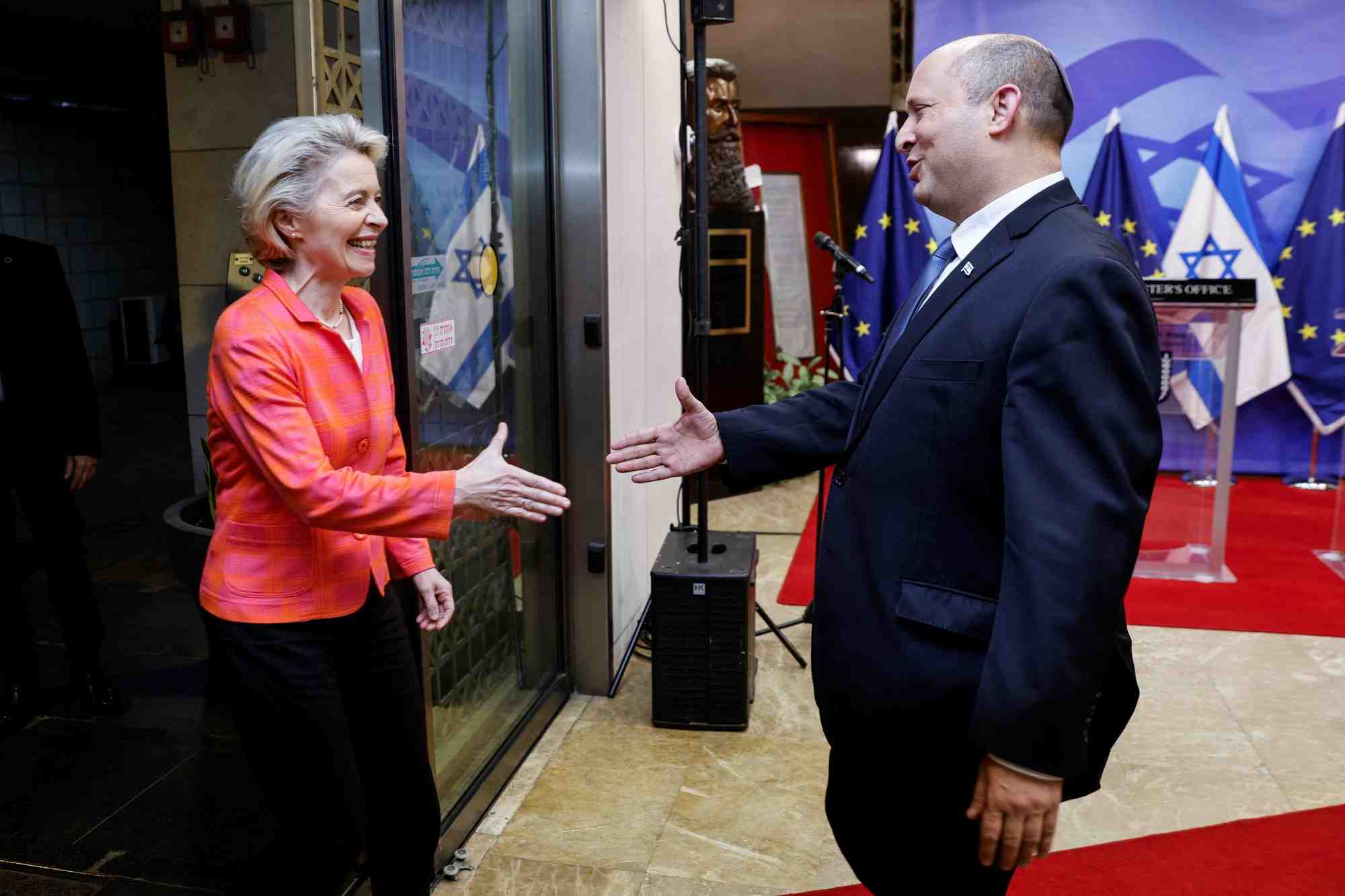 L'ue se tourne vers israel pour reduire sa dependance a l'energie russe