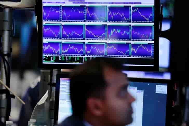 La bourse de new york finit en baisse