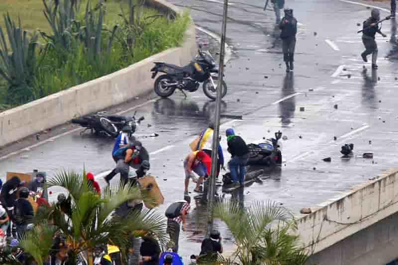 Un jeune manifestant venezuelien tue