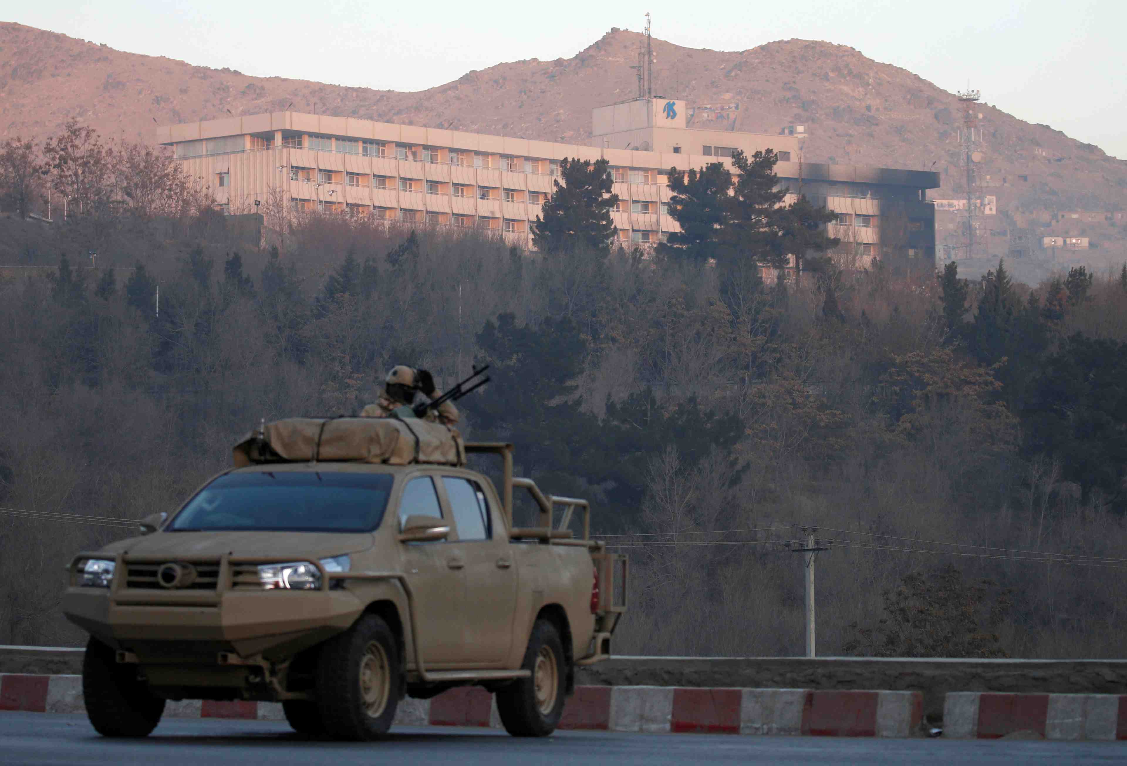 Fin du siege de l'hotel inter continental de kaboul