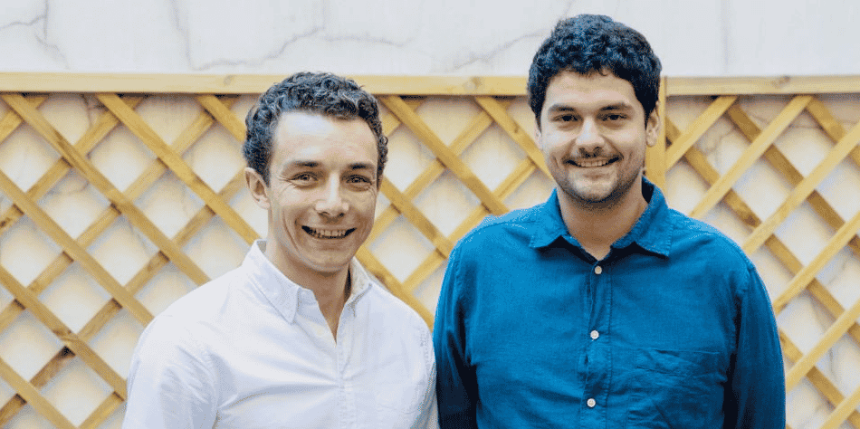 Les cofondateurs d'Upflow, Alexandre Louisy, directeur général, et Barnaby Malet, directeur technique.