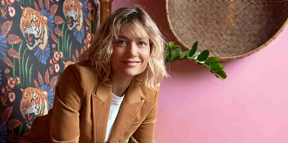 Caroline Vigneaux, à Paris, mardi.