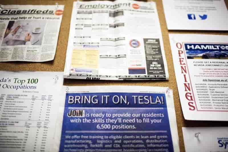 Le marche de l'emploi ralentit aux etats-unis