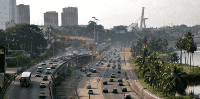 Abidjan circulation Côte d'Ivoire