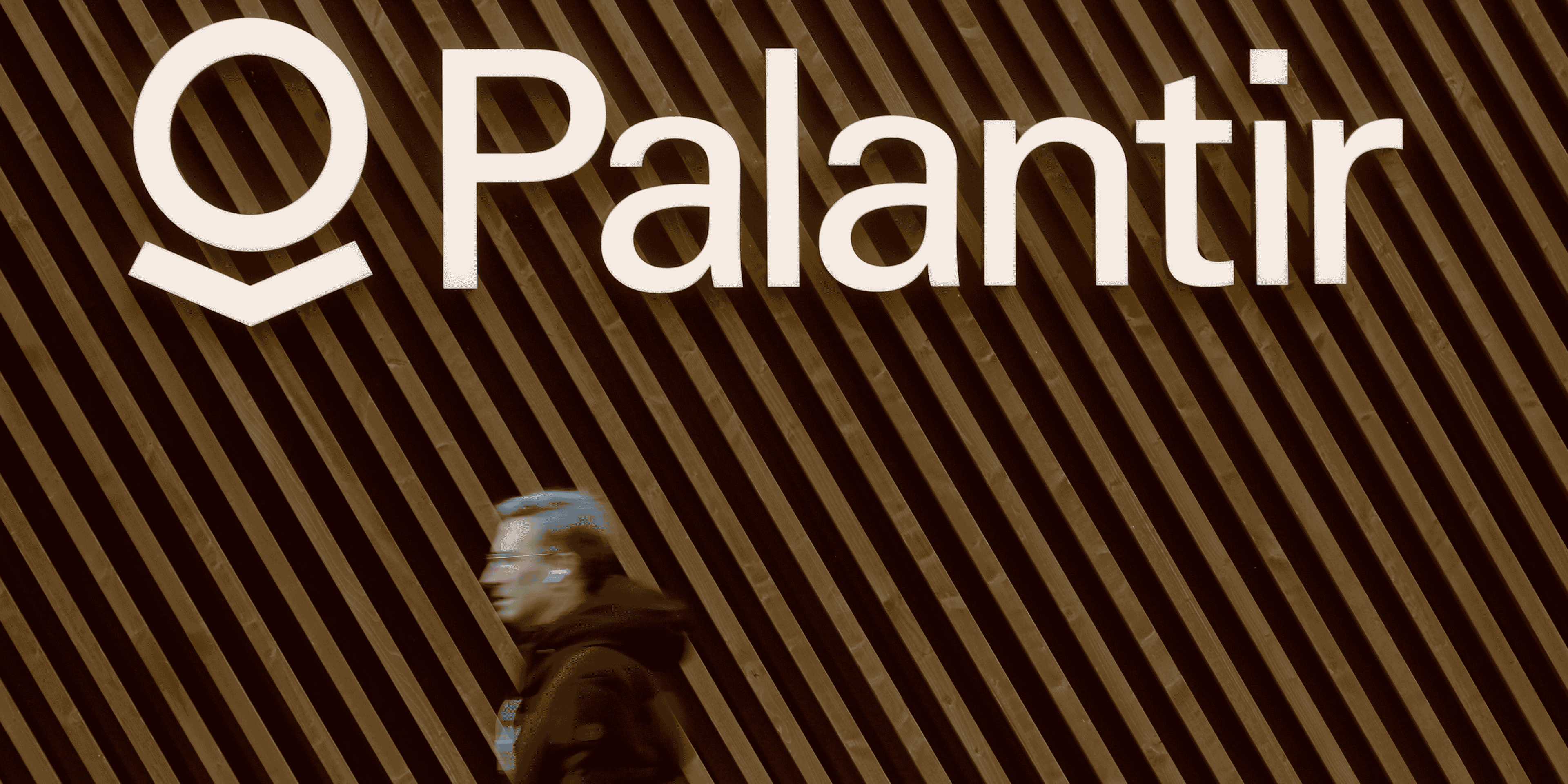 Logo Palantir, spécialiste américain de l'analyse de données