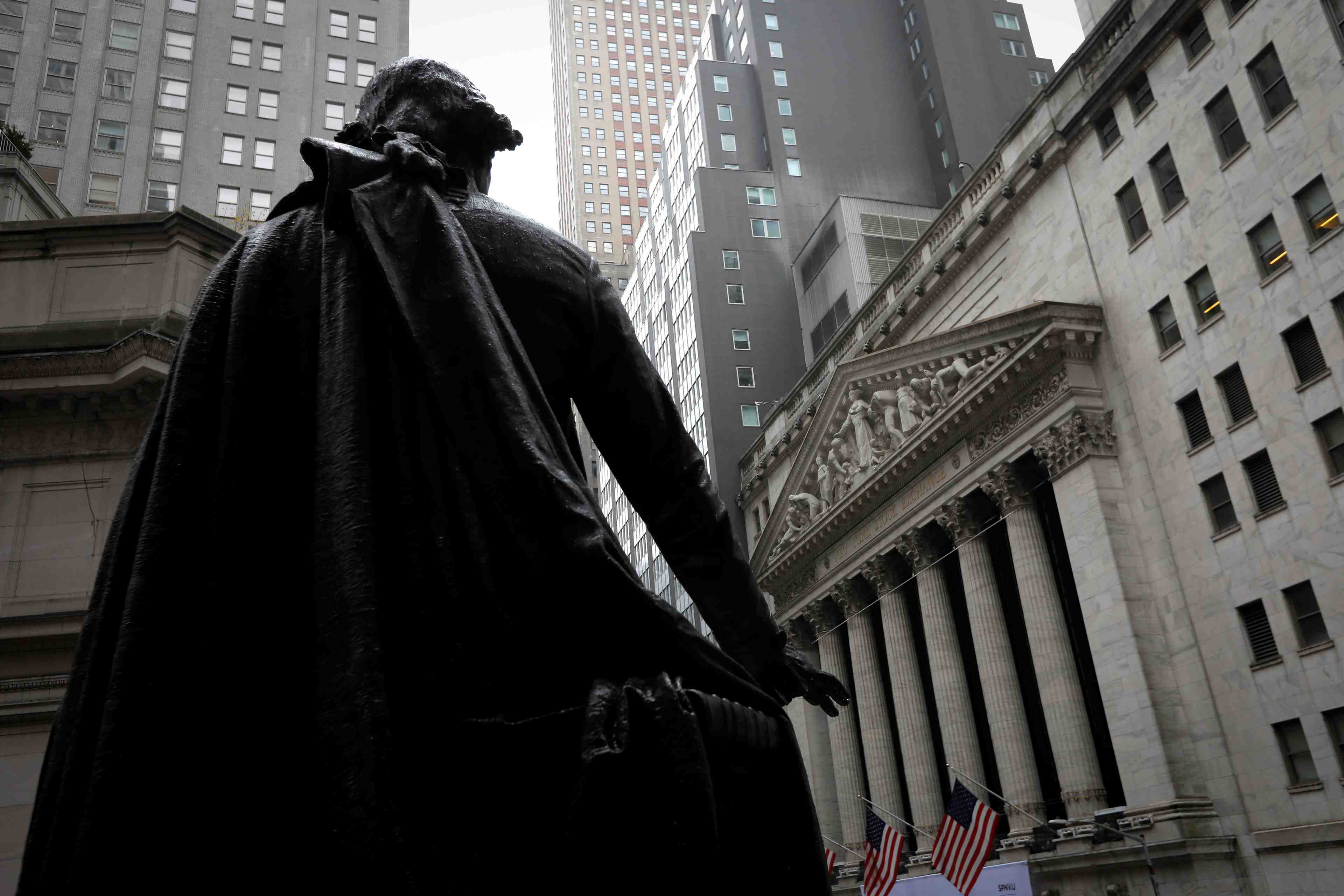 La bourse de new york en hausse a l'ouverture