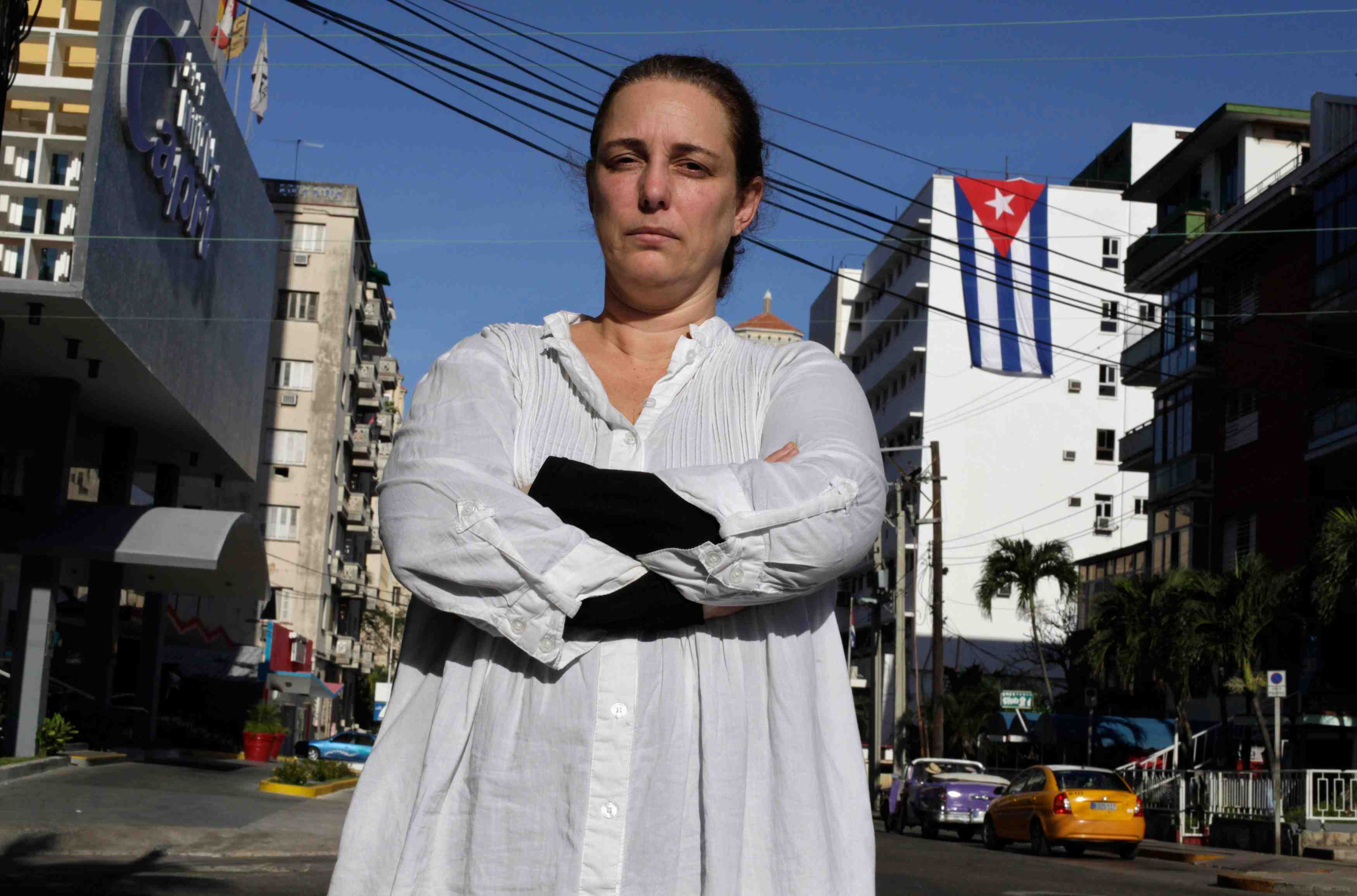 L'artiste cubaine tania bruguera remise en liberte
