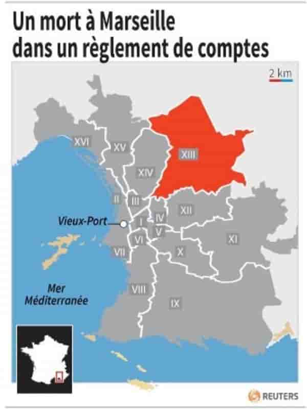 Un mort a marseille dans un reglement de comptes