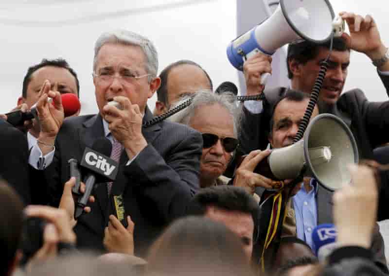 Le parti de l’ancien president colombien contre l’accord de paix