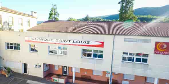 La clinique Saint-Louis, à Ganges (Hérault)