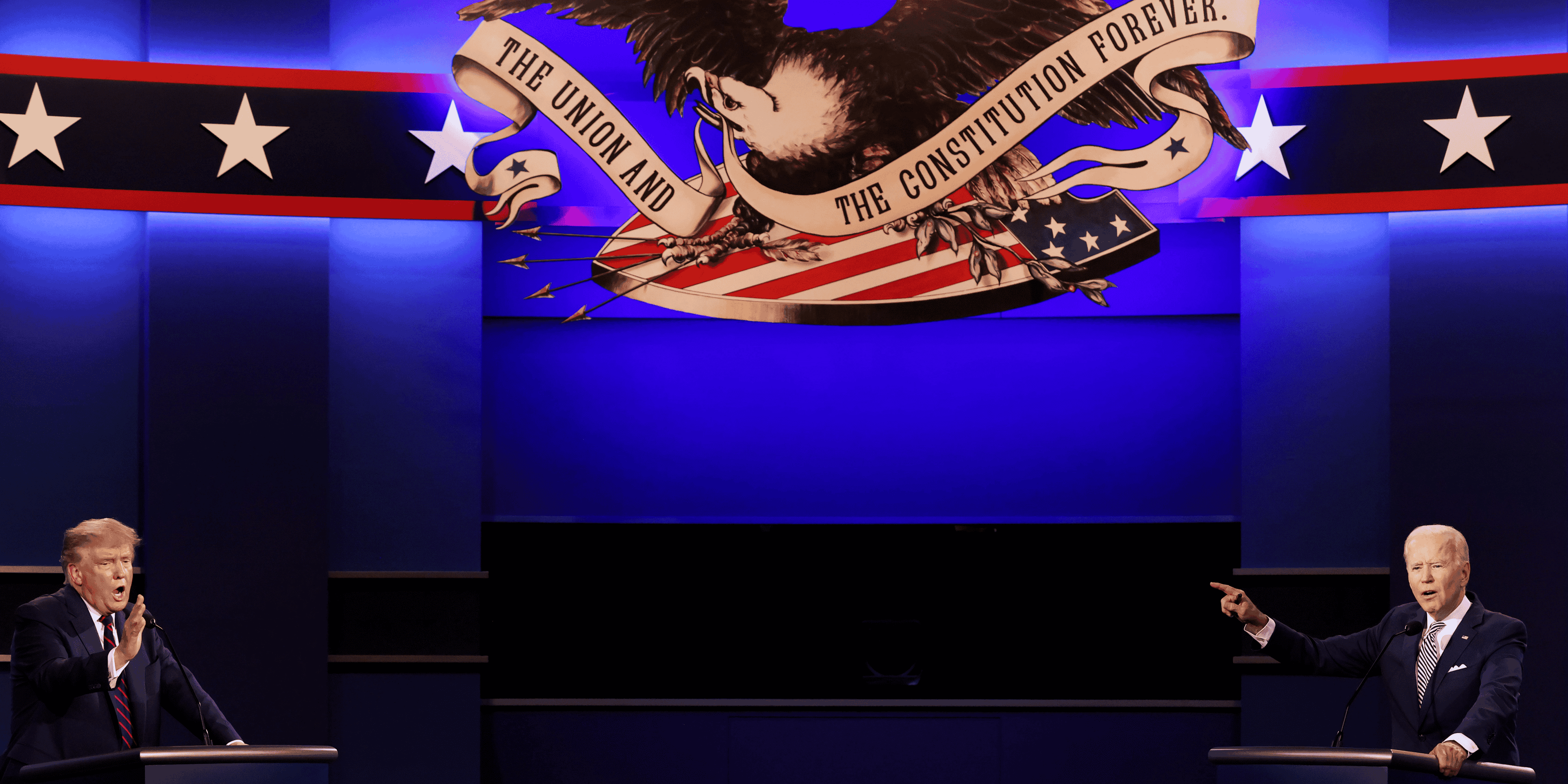 Usa 2020: trump et biden a l'offensive lors d'un premier debat chaotique