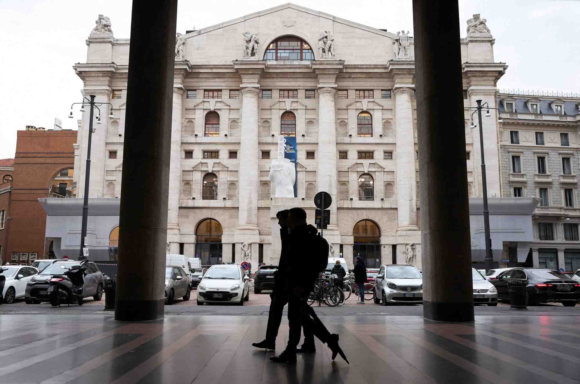 La bourse de milan