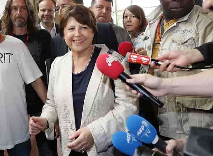 Martine aubry soutient olivier faure a la tete du ps