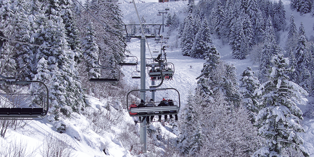 Stations de ski, moyenne montagne
