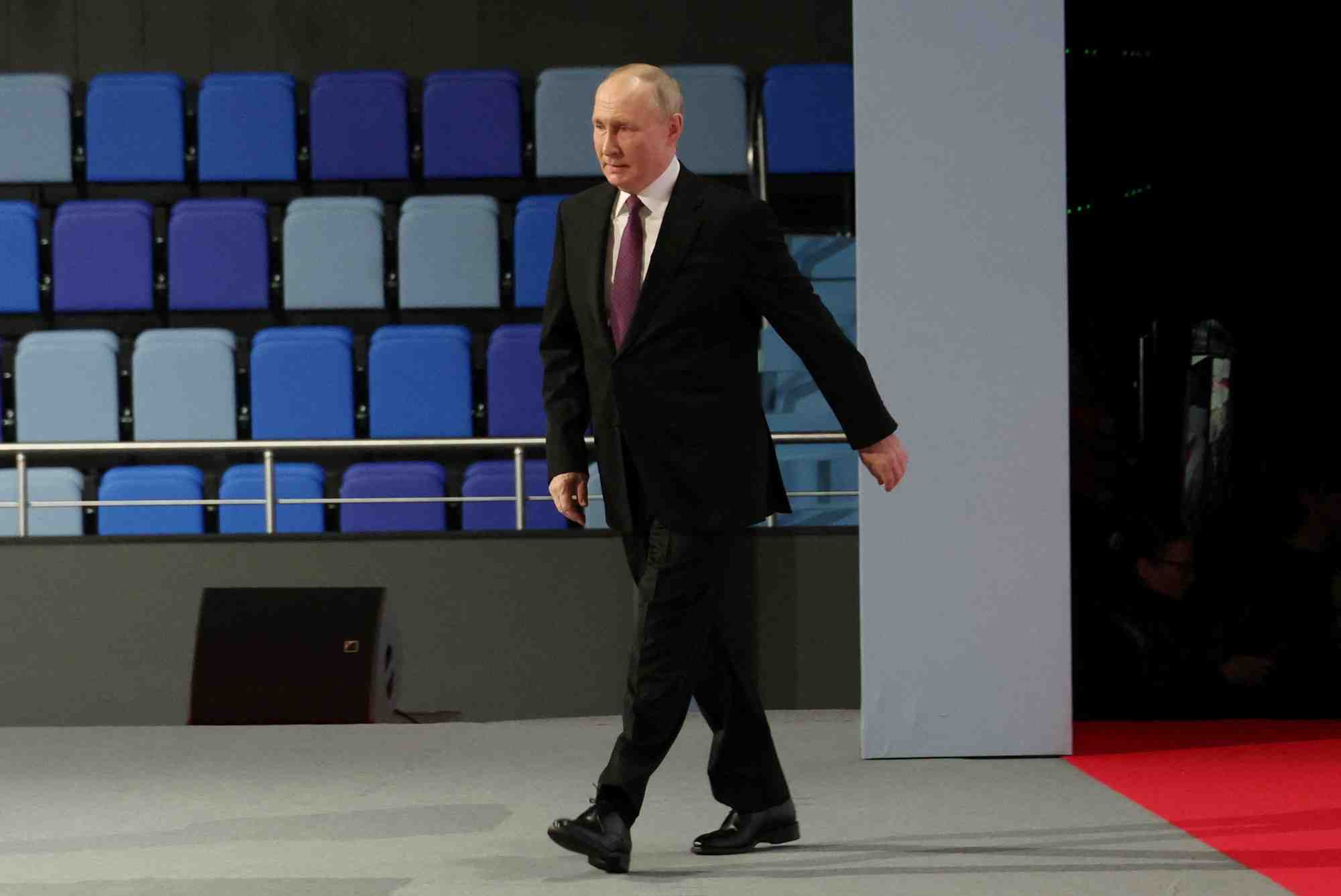 Photo du president russe, vladimir poutine