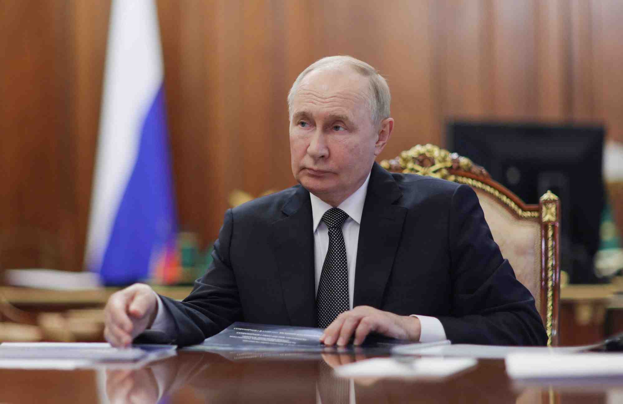 Le president russe vladimir poutine