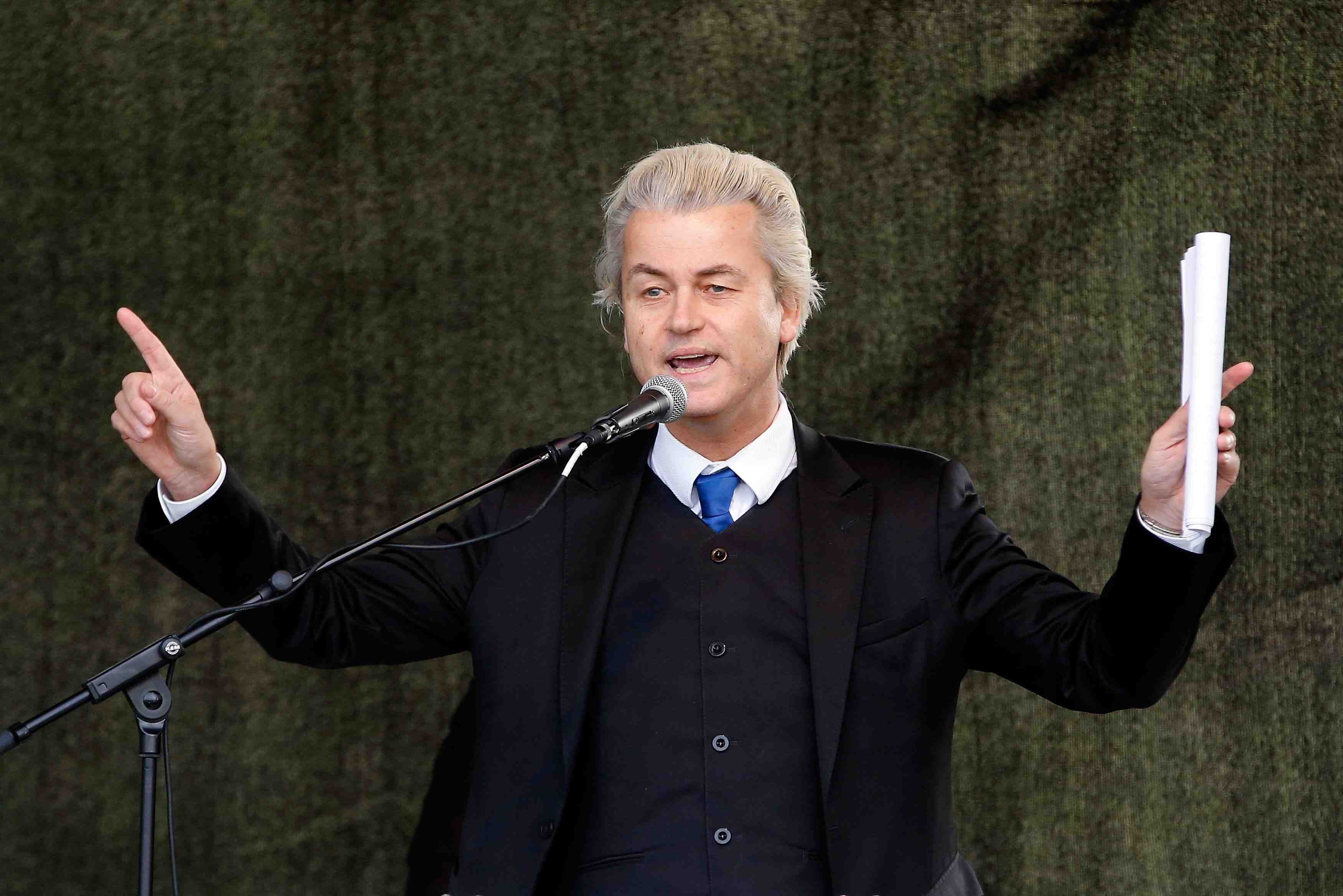 Geert wilders apporte son soutien a pegida en allemagne