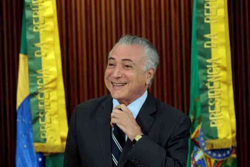 Au bresil, michel temer rejette sa mise en cause dans le scandale petrobras