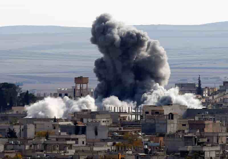 Un millier de djihadistes tues dans les raids us en syrie