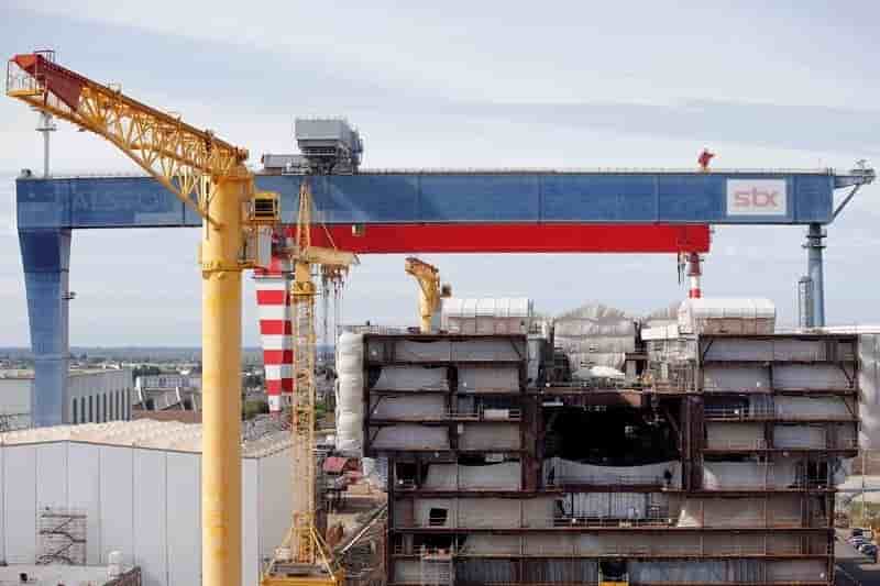 Damen et fincantieri voudraient reprendre les chantiers stx de saint-nazaire