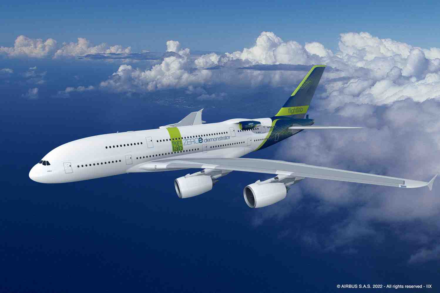 Les essais en vol sur A380 d'un moteur alimenté par une pile à combustible à hydrogène ne se feront pas pour le moment.