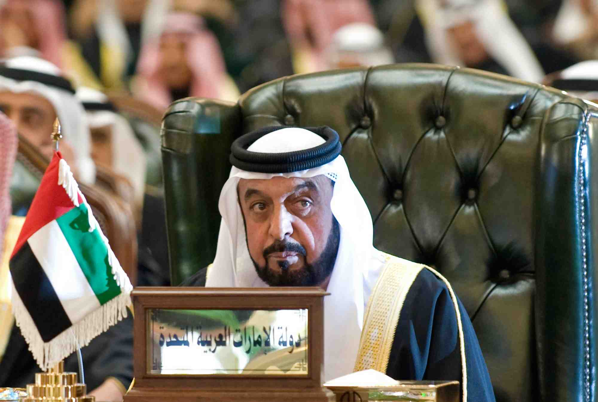 Le president des emirats arabes unis est mort