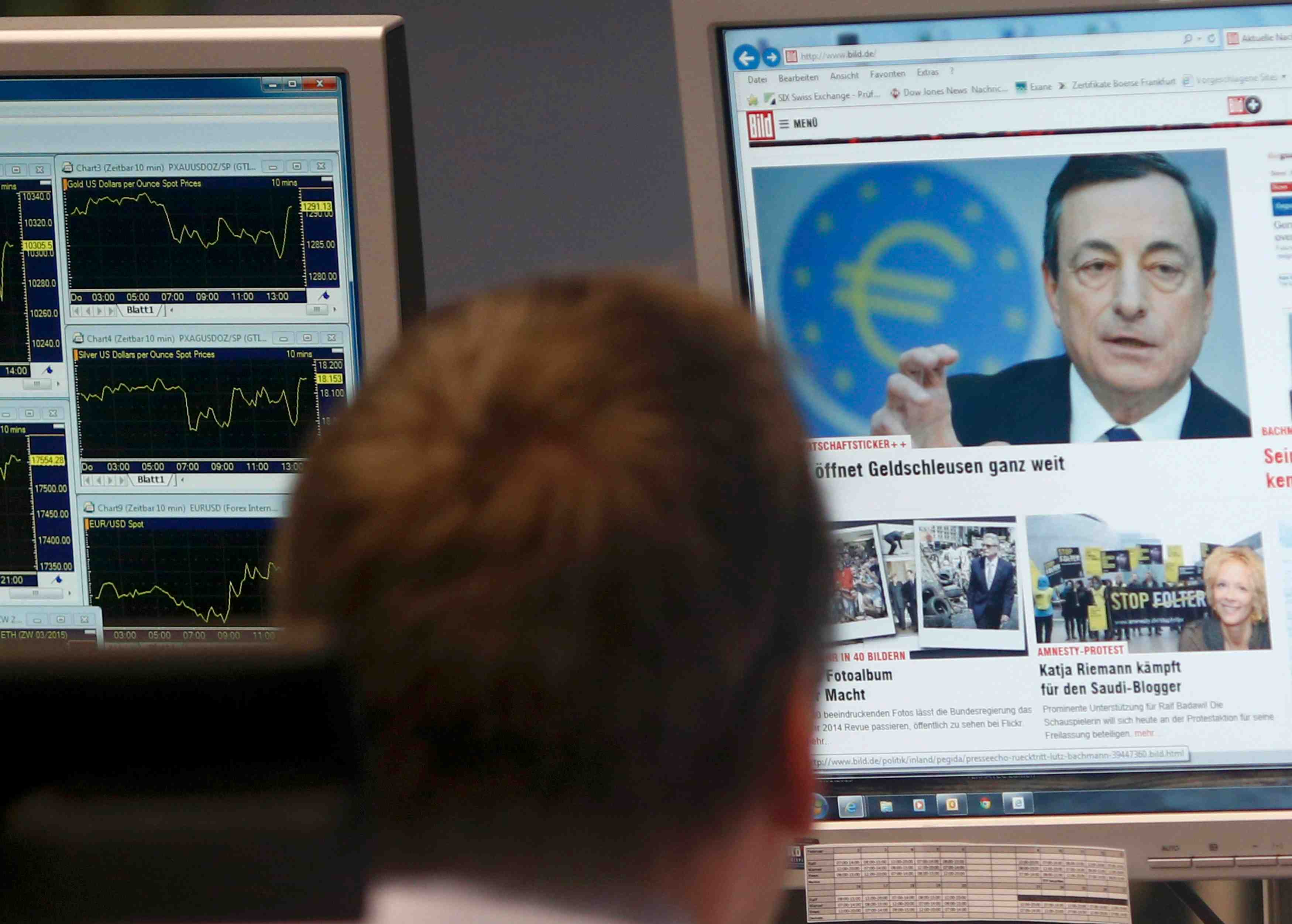 Les bourses europeennes accroissent leurs gains dans le sillage des annonces de la bce