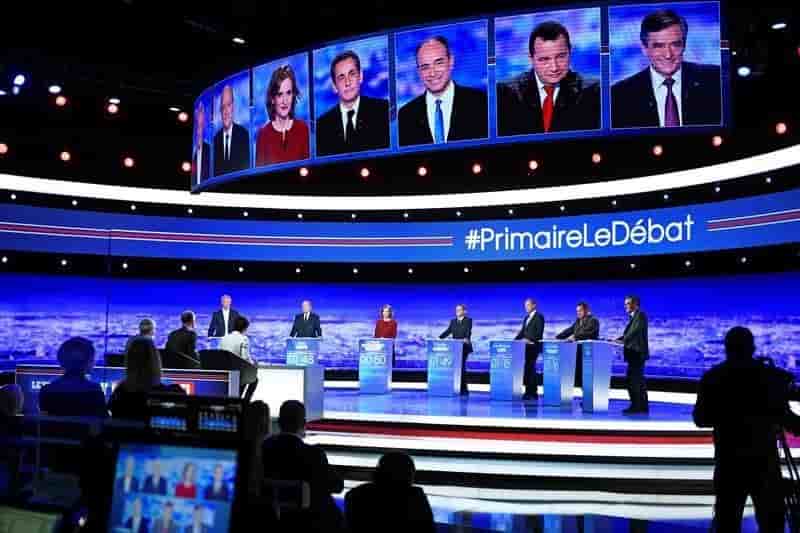 Le debat de la primaire a droite demarre de maniere studieuse
