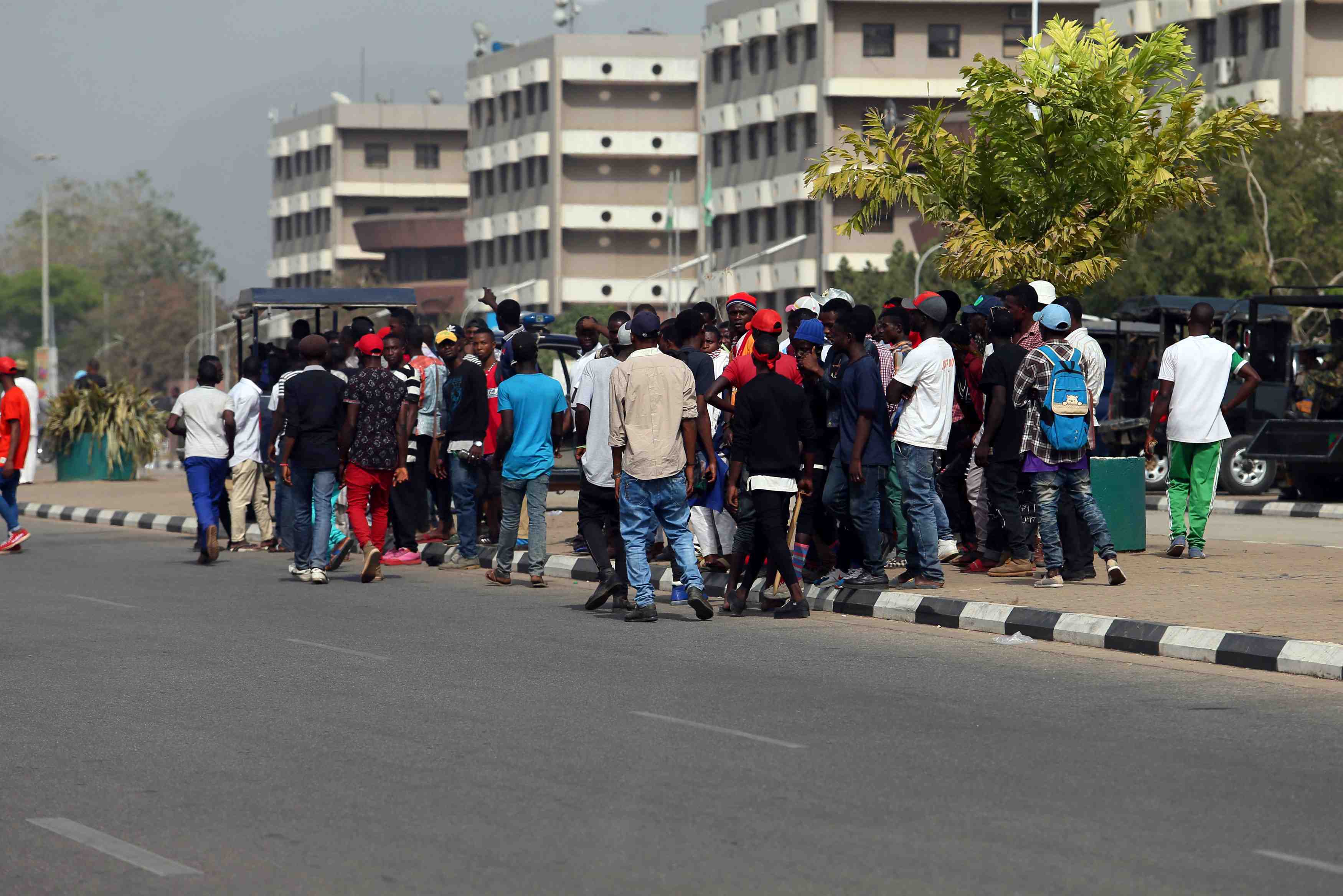 Des manifestants nigerians exigent l'expulsion des sud-africains