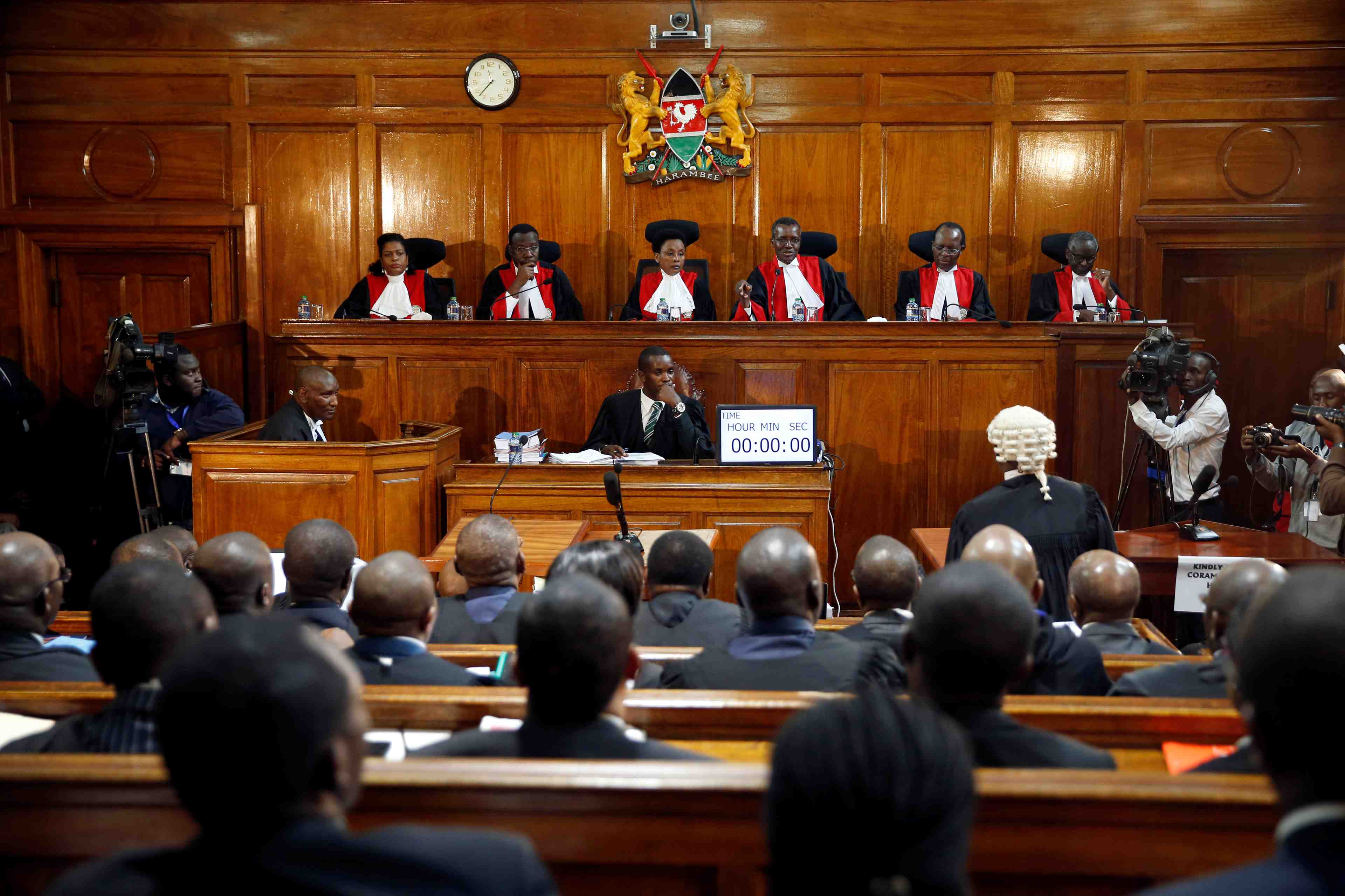 Au kenya, la cour supreme statue sur les recours apres le vote