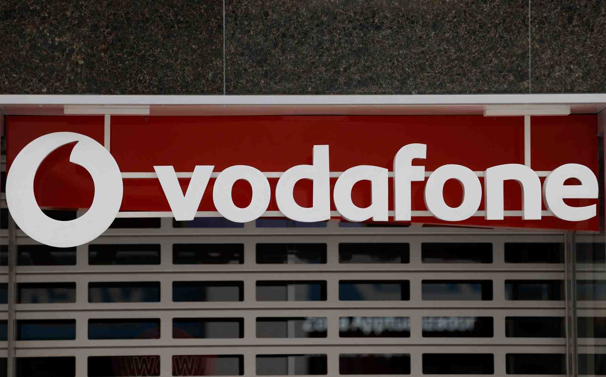 Le logo de vodafone