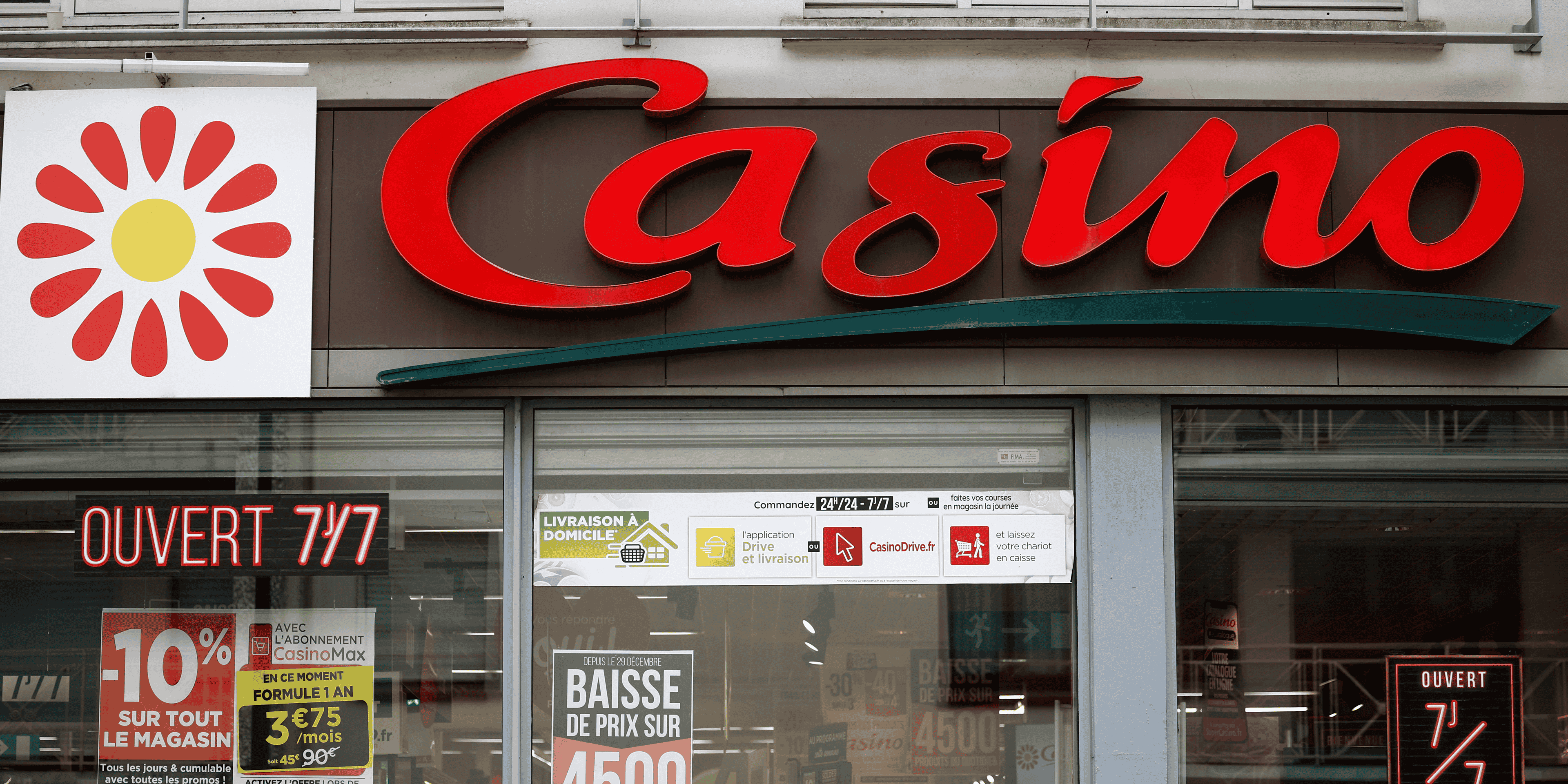 Un supermarche de casino a nantes
