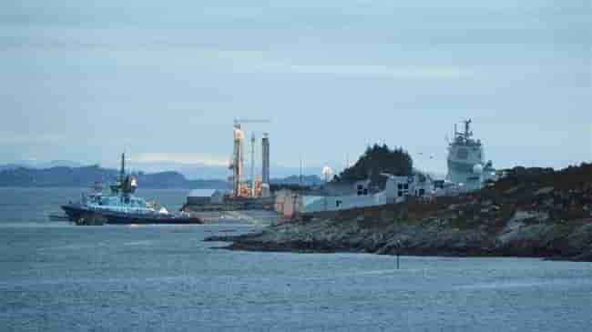 frégate norvégienne KNM Helge Ingstad Navantia