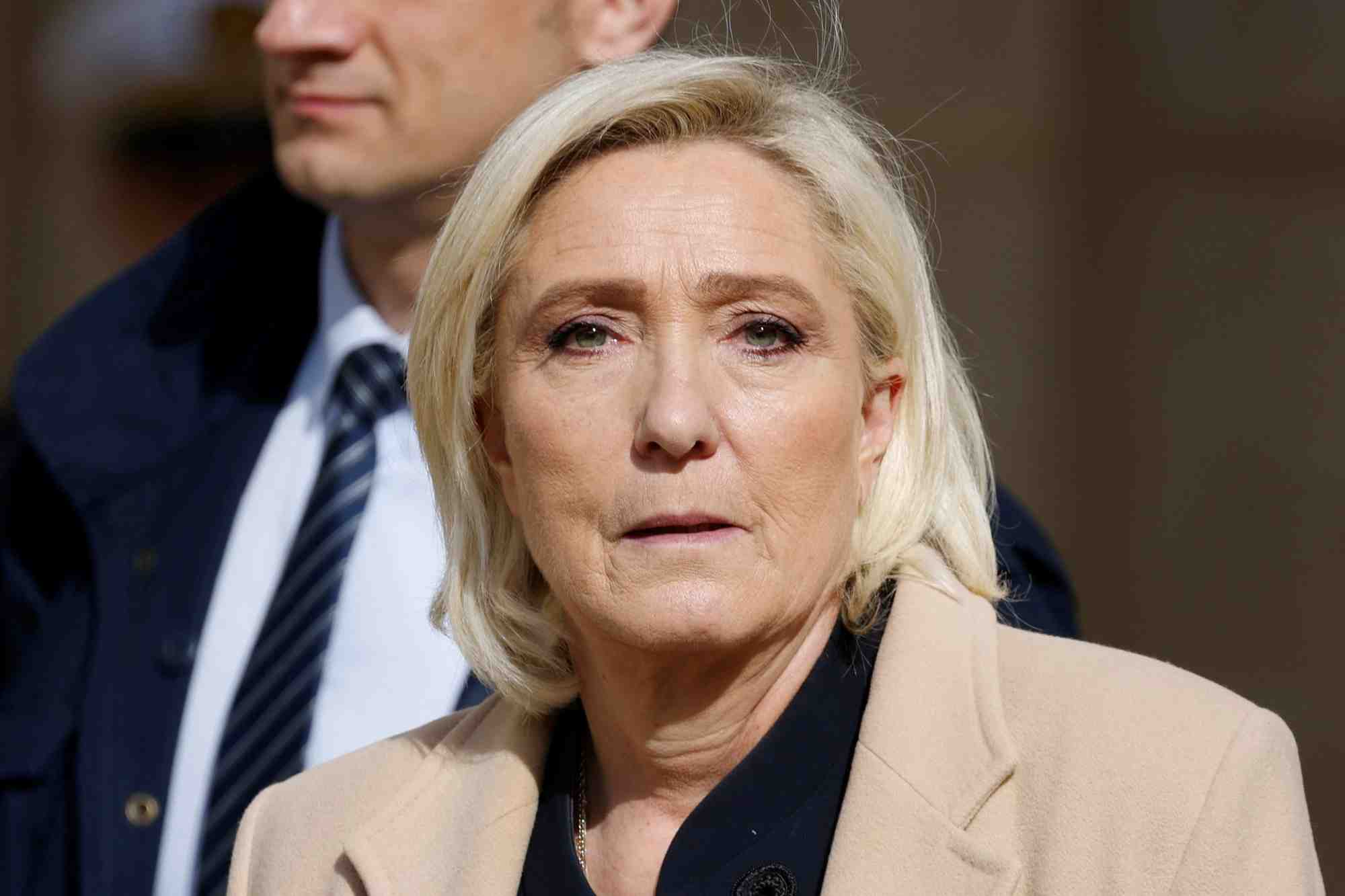 La deputee rn marine le pen