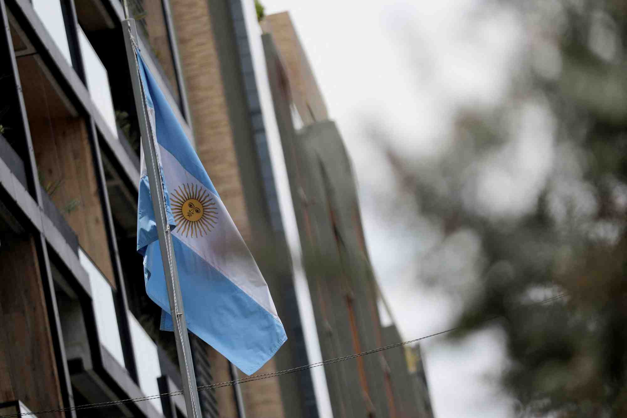 Le drapeau de l'argentine