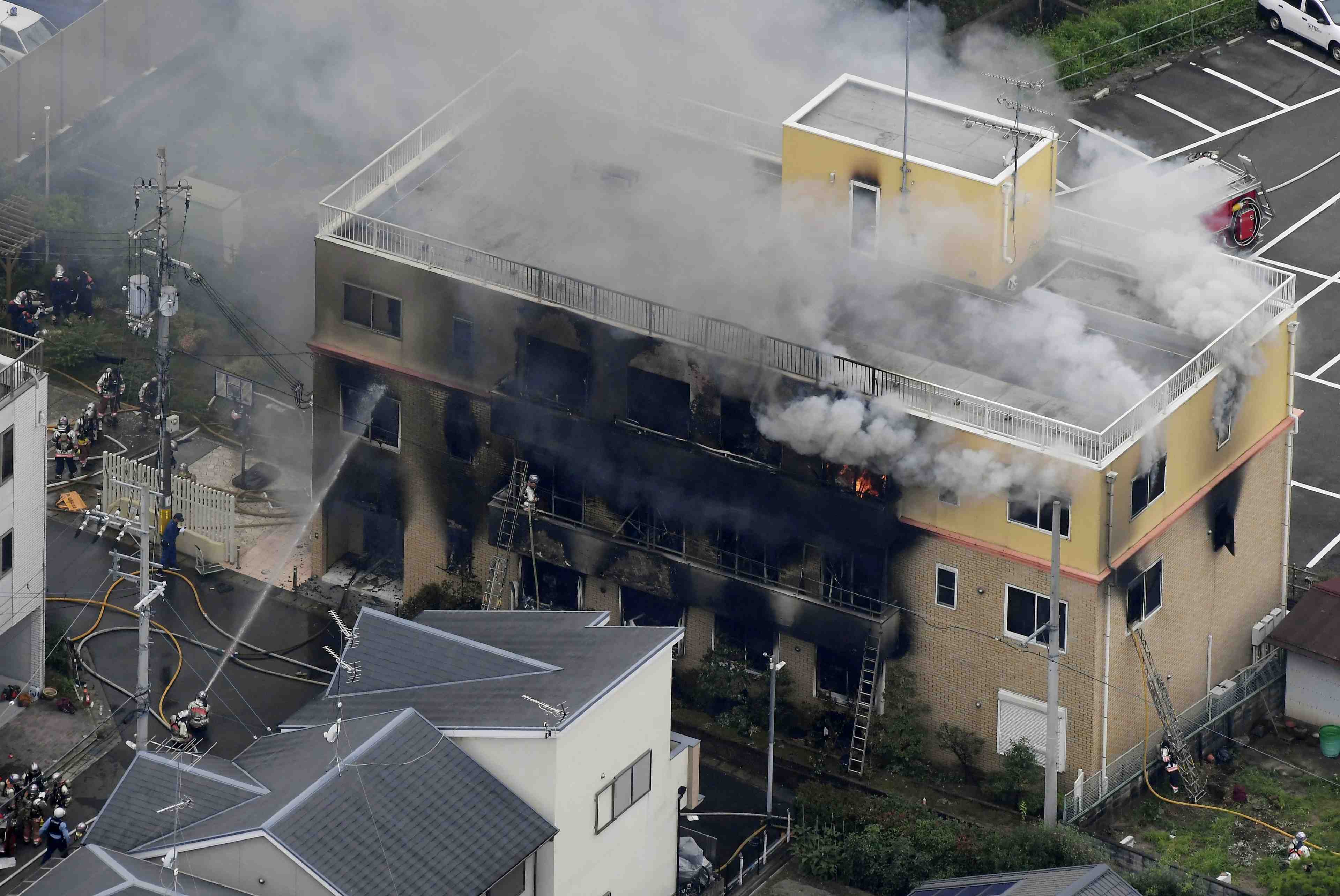 Japon: incendie dans un studio d'animation