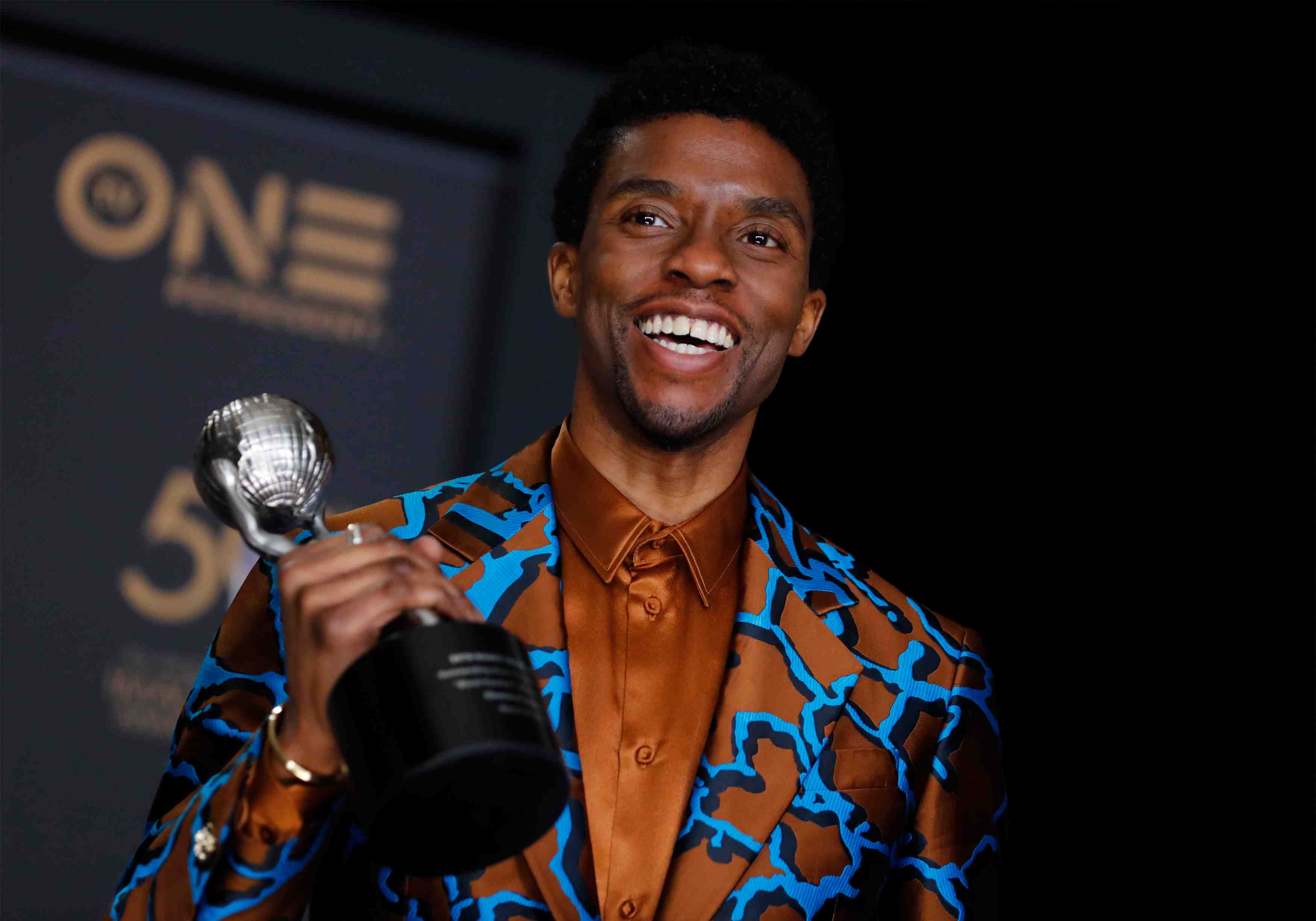 Deces de chadwick boseman, heros du film "black panther", a l'age de 43 ans