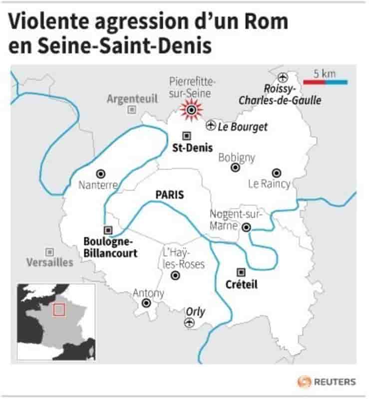 L'exécutif condamne l'agression d'un Rom à Pierrefitte-sur-Seine