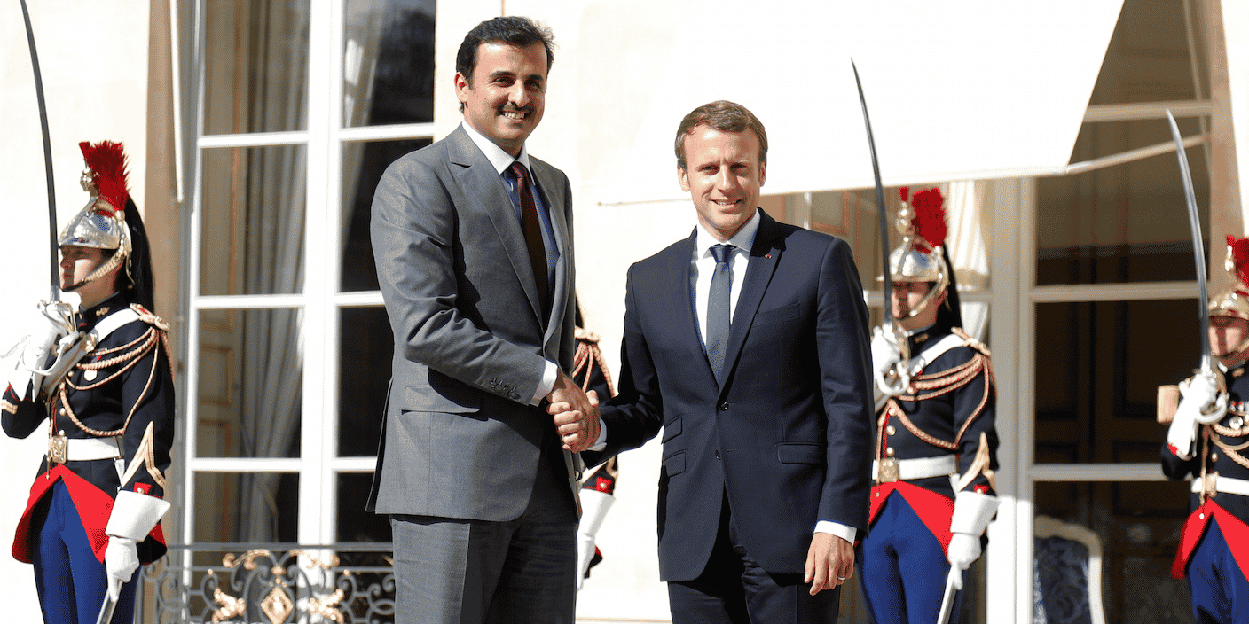 l'émir du Qatar, le Cheikh Tamim al-Thani