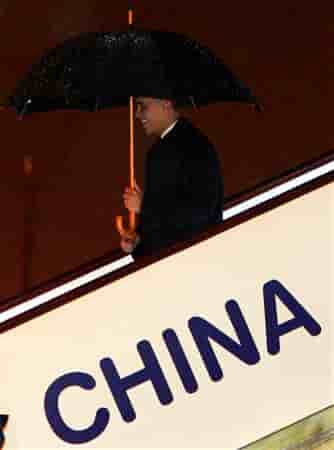 BARACK OBAMA EN VISITE EN CHINE