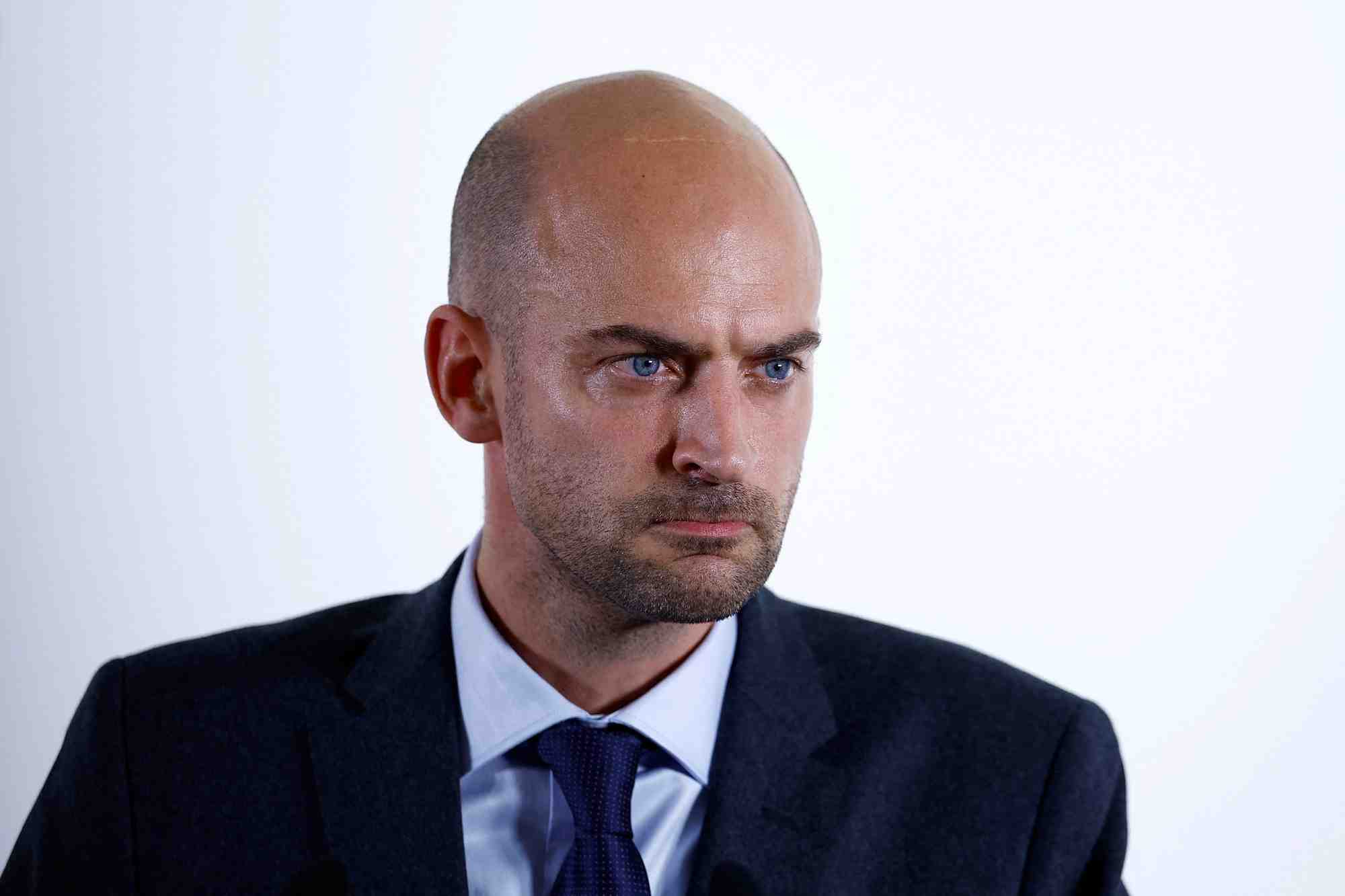 Le ministre francais de l'europe et des affaires etrangeres, jean-noel barrot, a paris, france